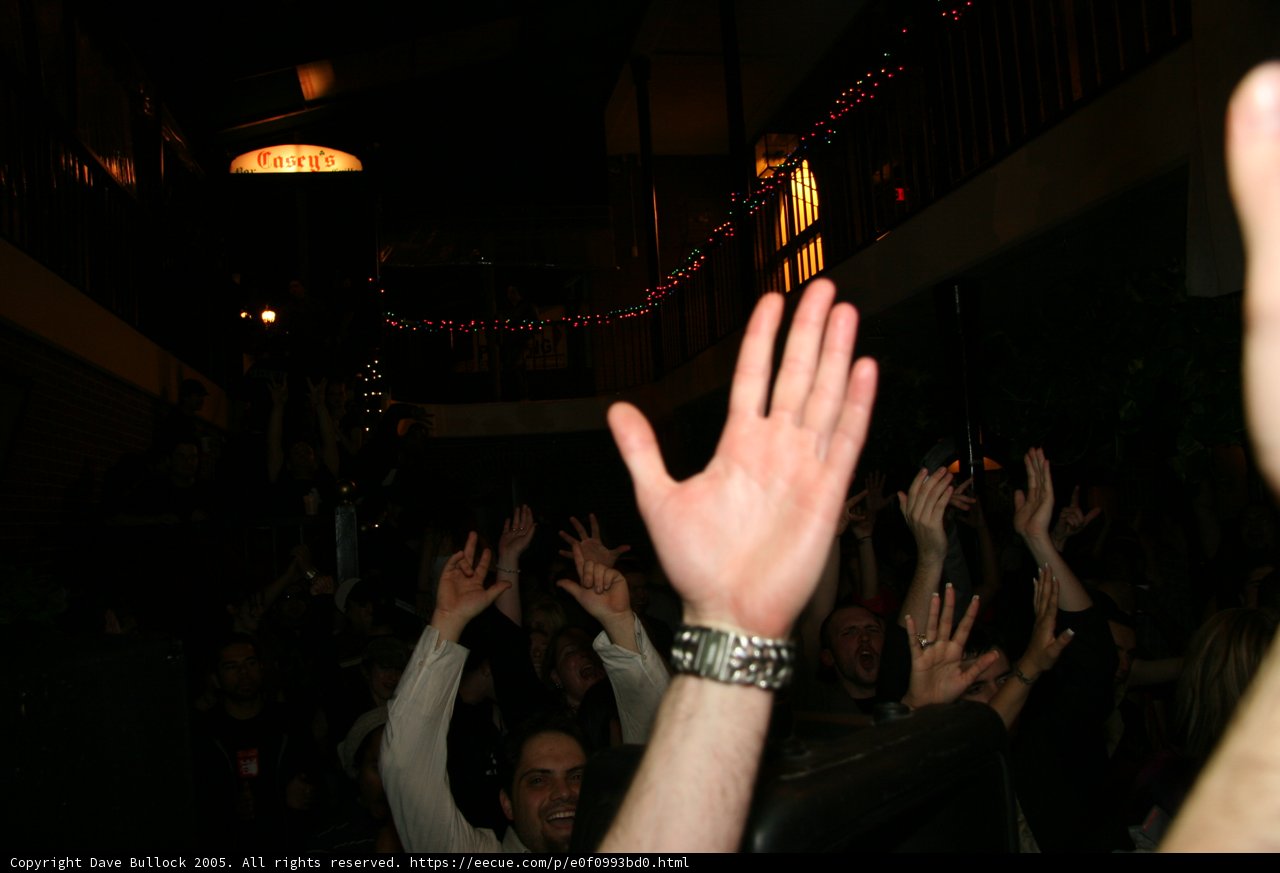 Hands Up in the Nightclub