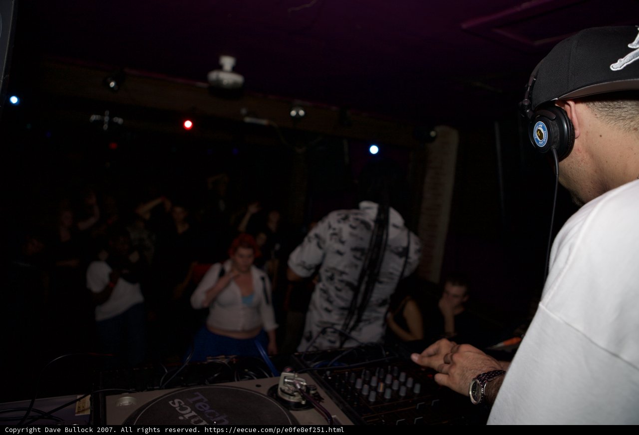 Nightclub DJ in the Zone