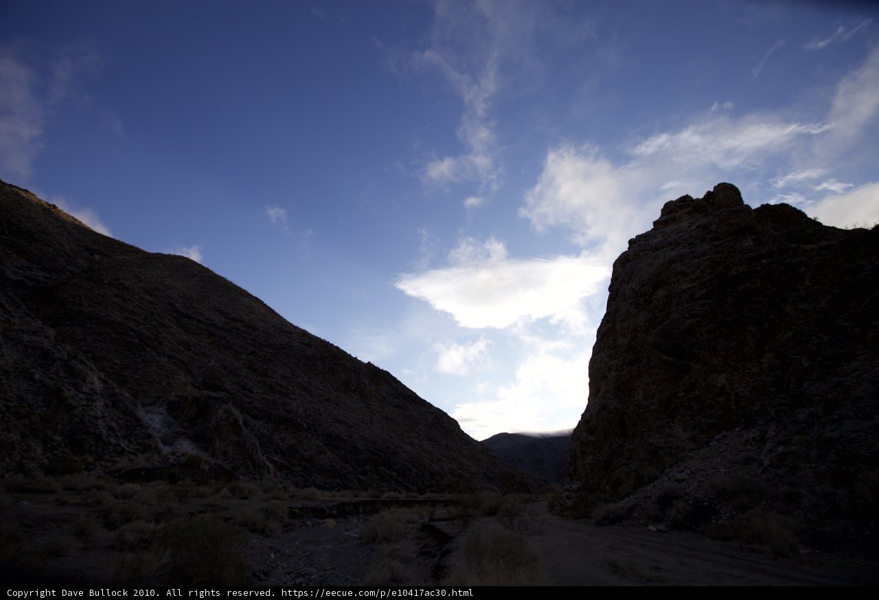 Sky View from Canyon Edge