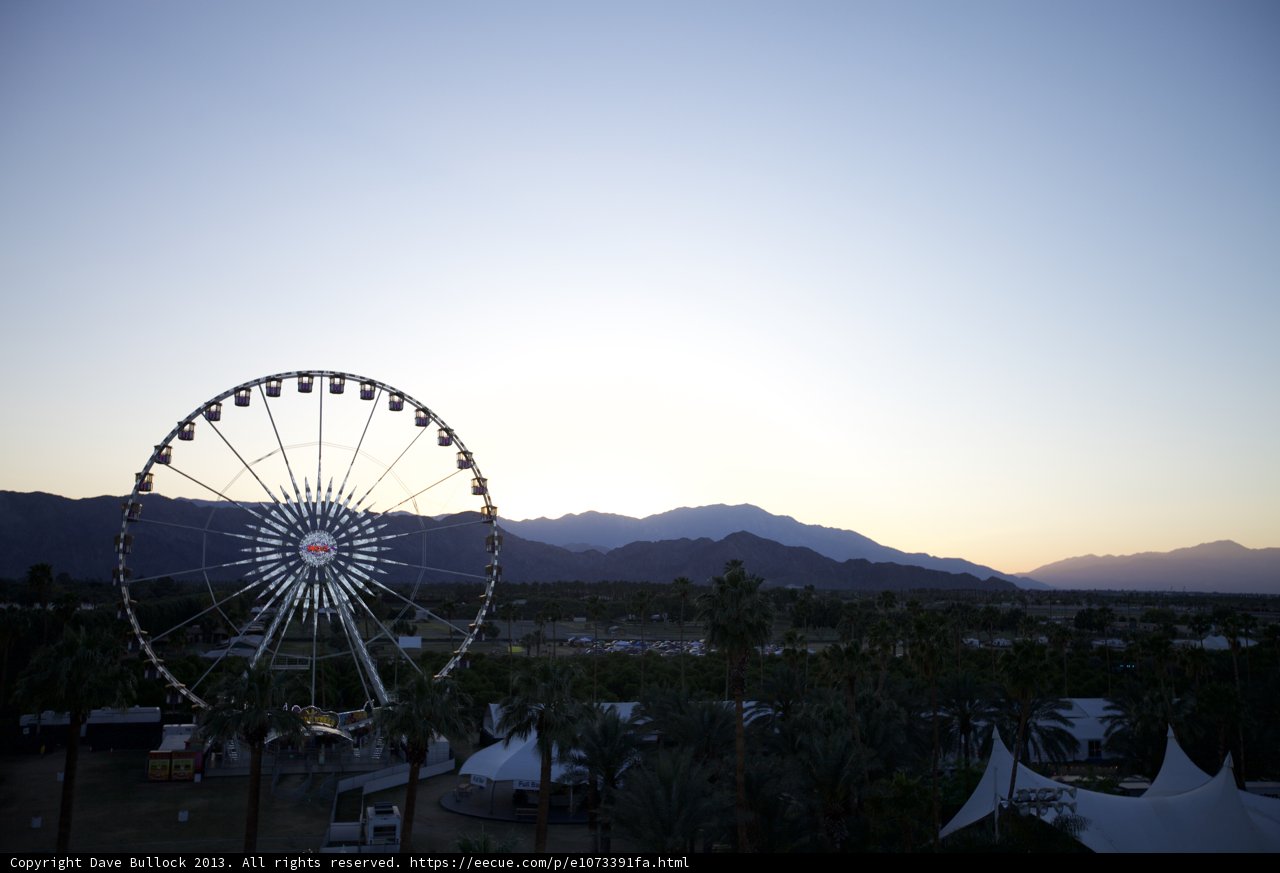 Ferris Wheel at Sunset