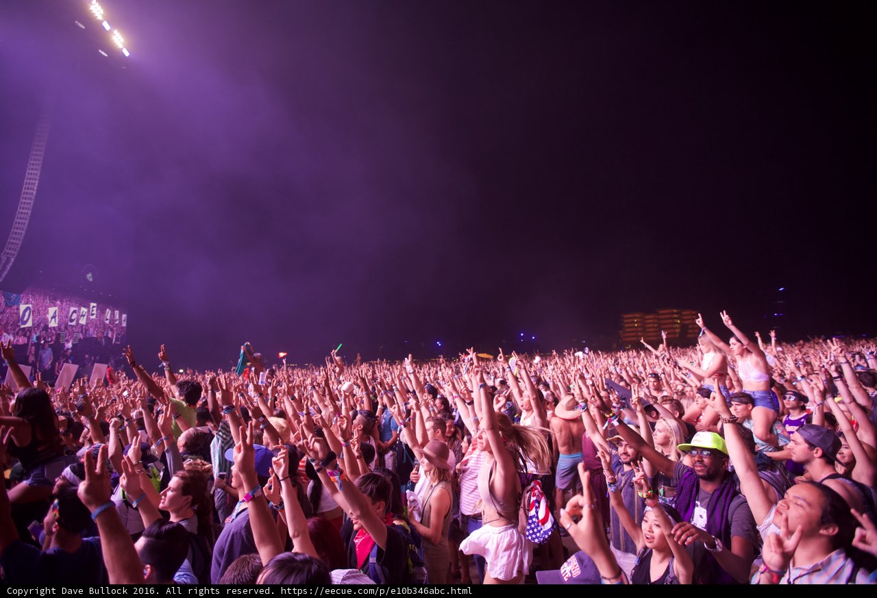 Coachella Crowd Goes Wild