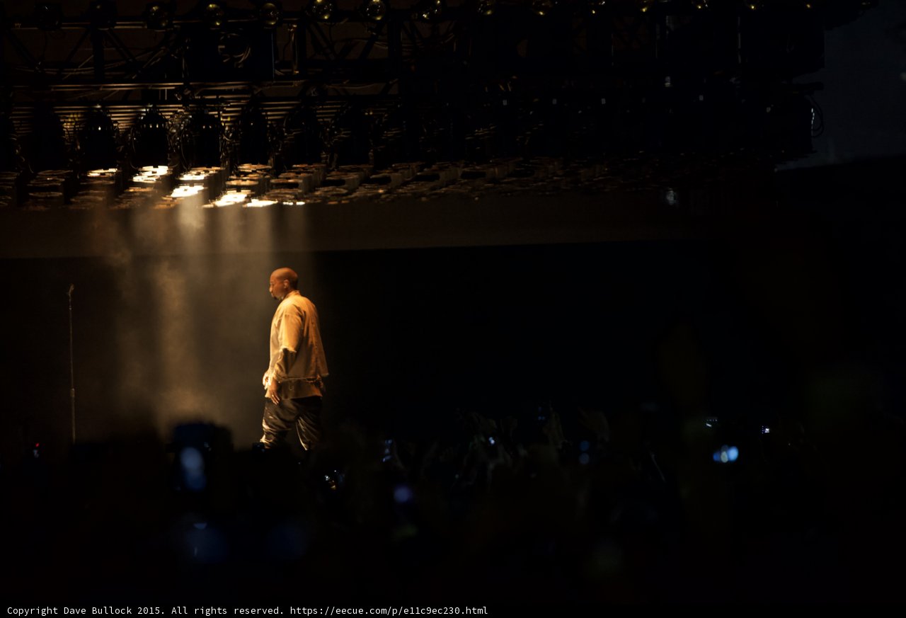 Kanye West Walking Away