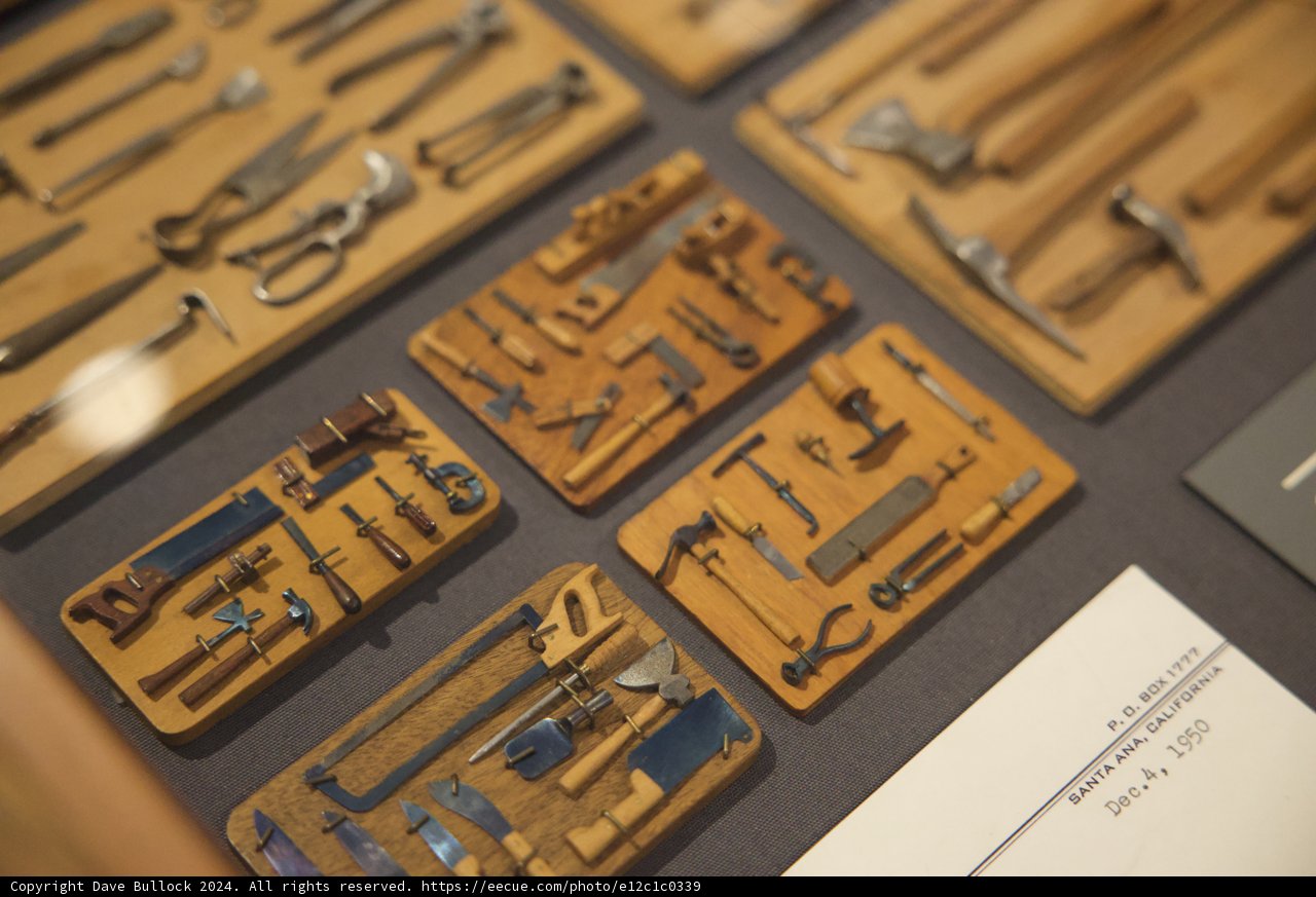 Antique Tools: Artful Artifacts at the Walt Disney Family Museum