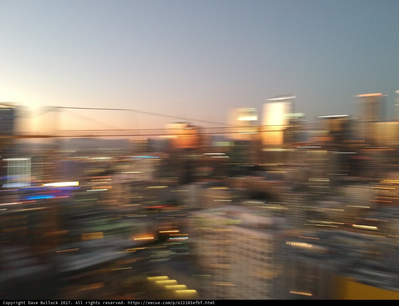 Dusk in the Metropolis