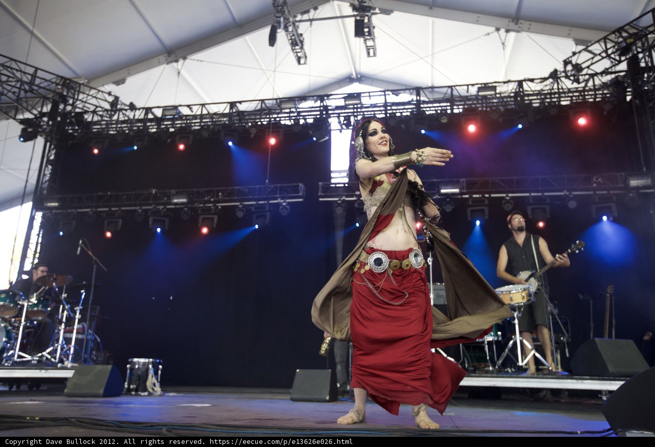 Red Dress Solo: The Spotlight Performance