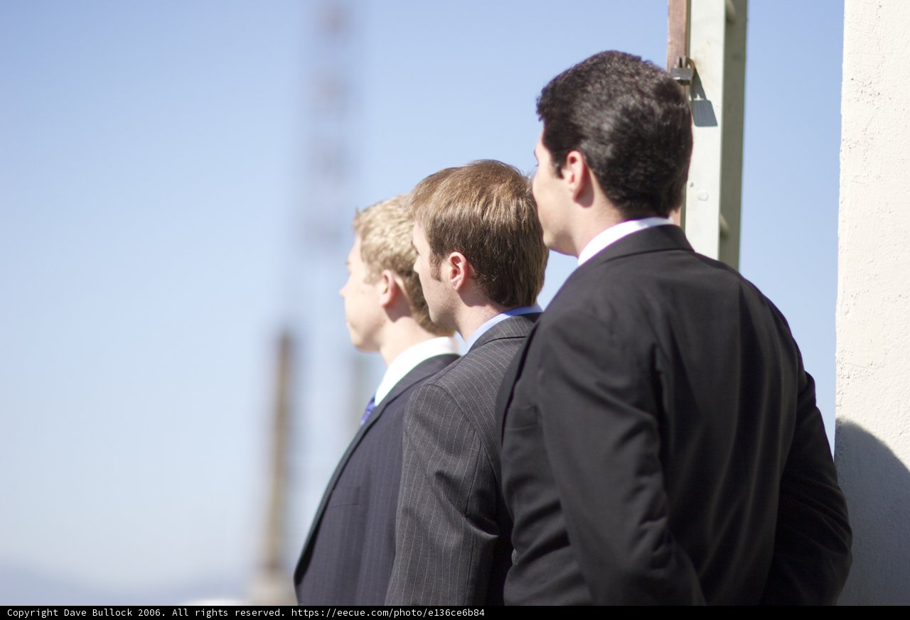 Three Men in Suits
