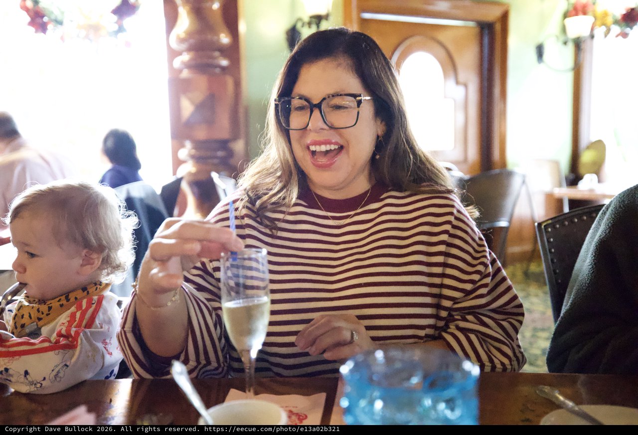 Joyful Family Dining Moment at Madonna Inn