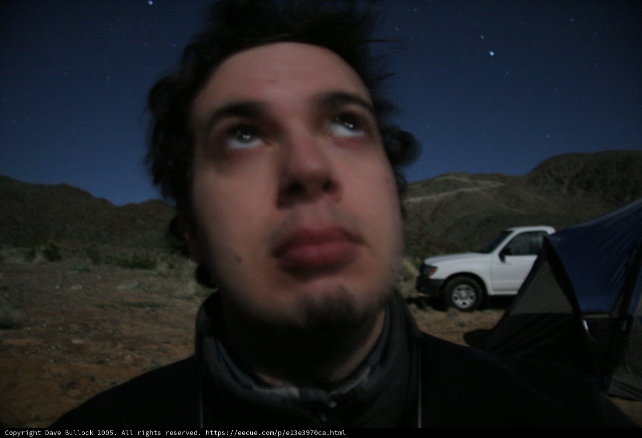 Gazing at the Starlit Camping Skies