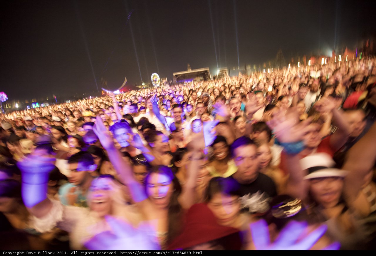 Friday Night Fun at Coachella Music Festival