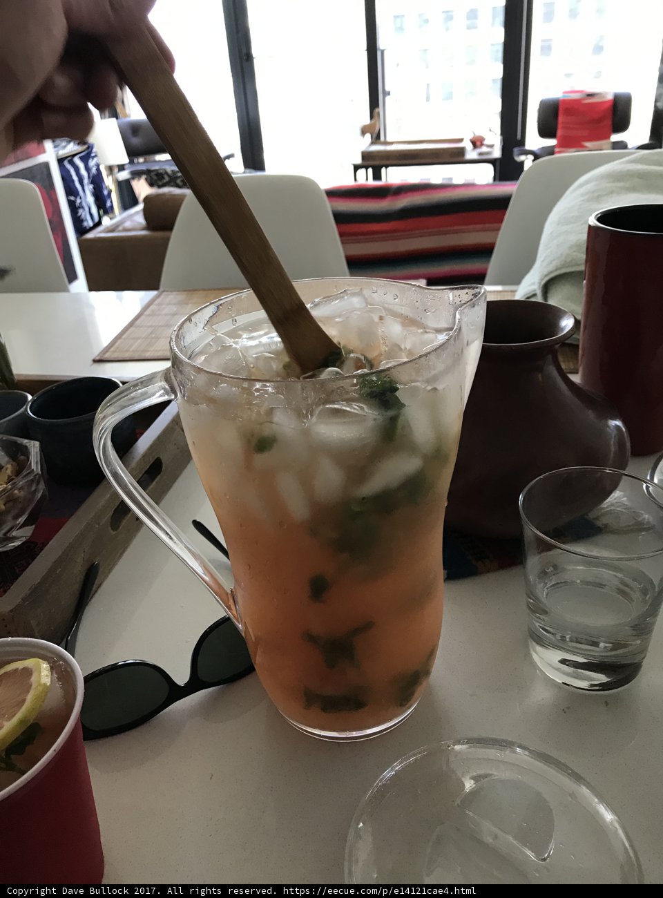 Refreshing Pitcher of Iced Tea