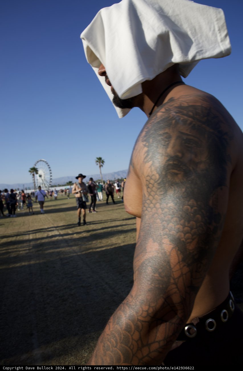 Inked Impressions: Casual Confidence at Coachella 2024