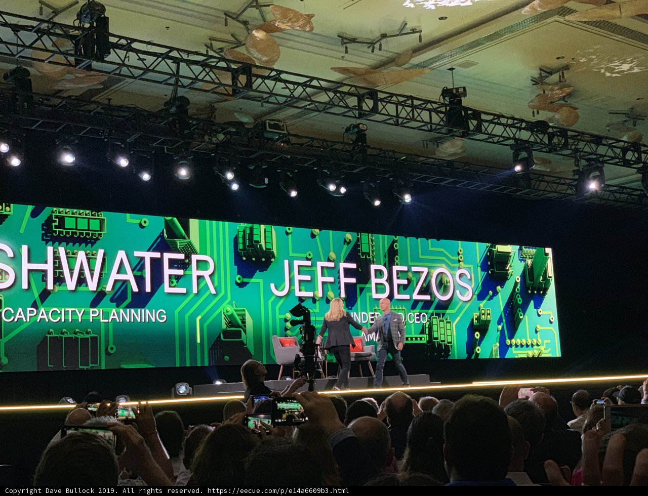 Jeff Bezos Rocks the Crowd at Amazon re:Invent Conference