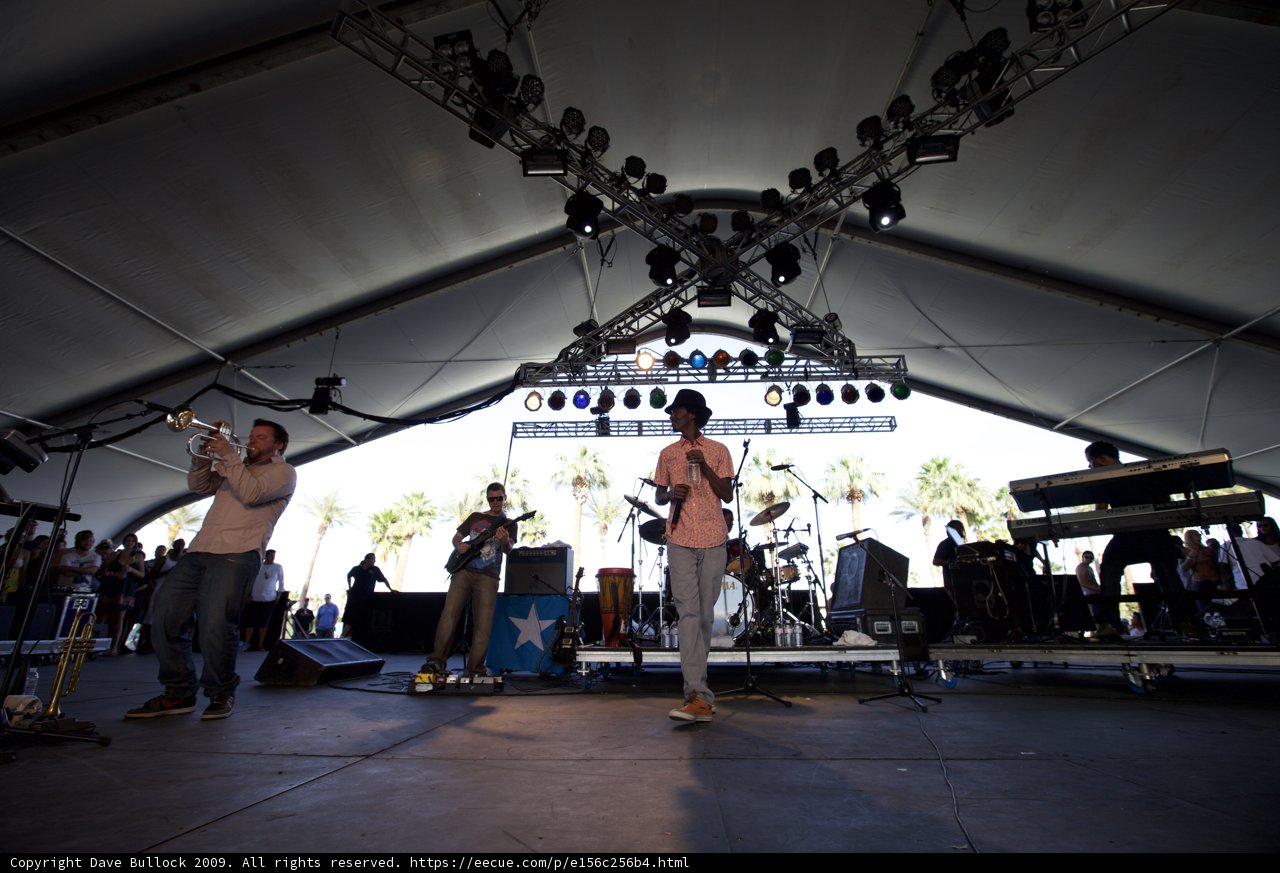 K'naan Warsame and Band Rock Coachella 2009