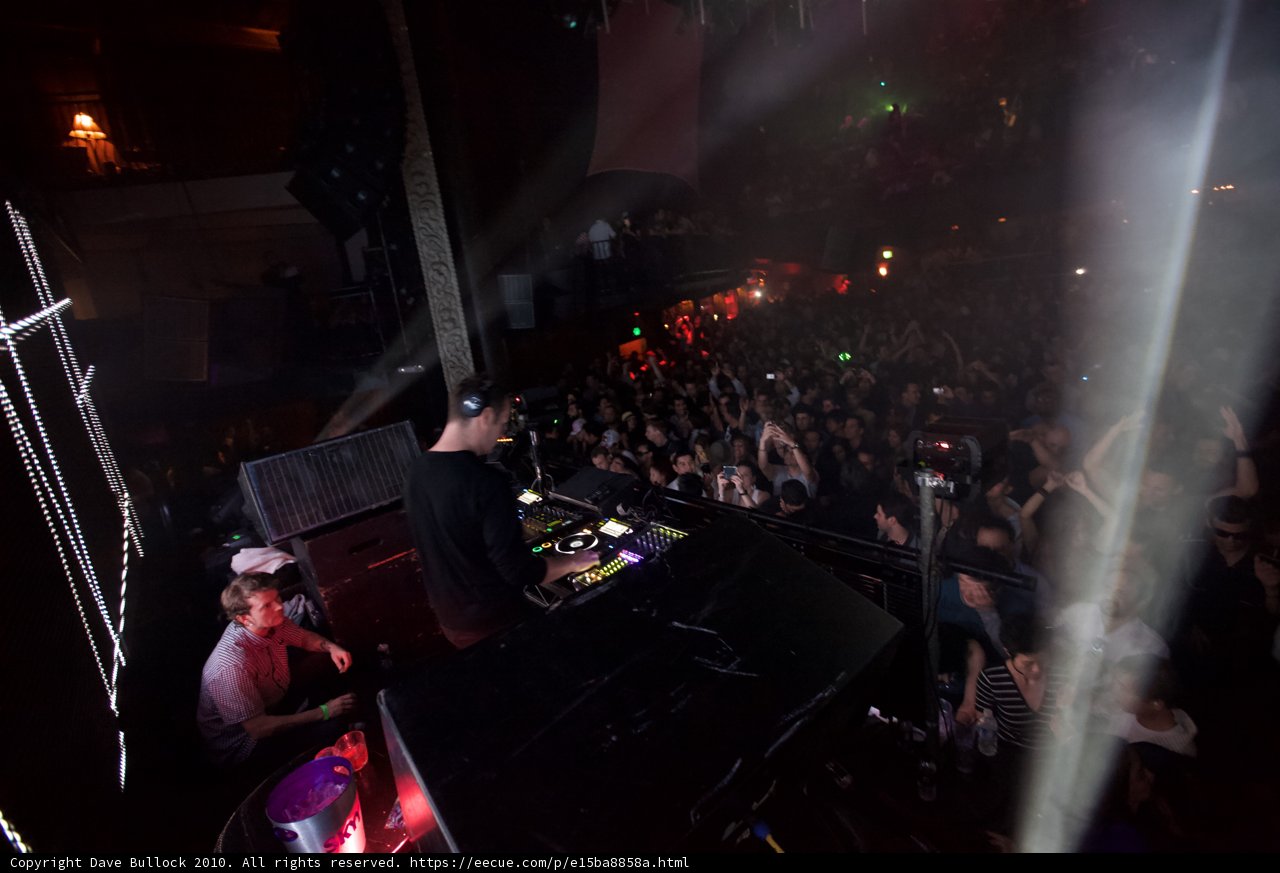 DJ Sasha Rocks the Night Away