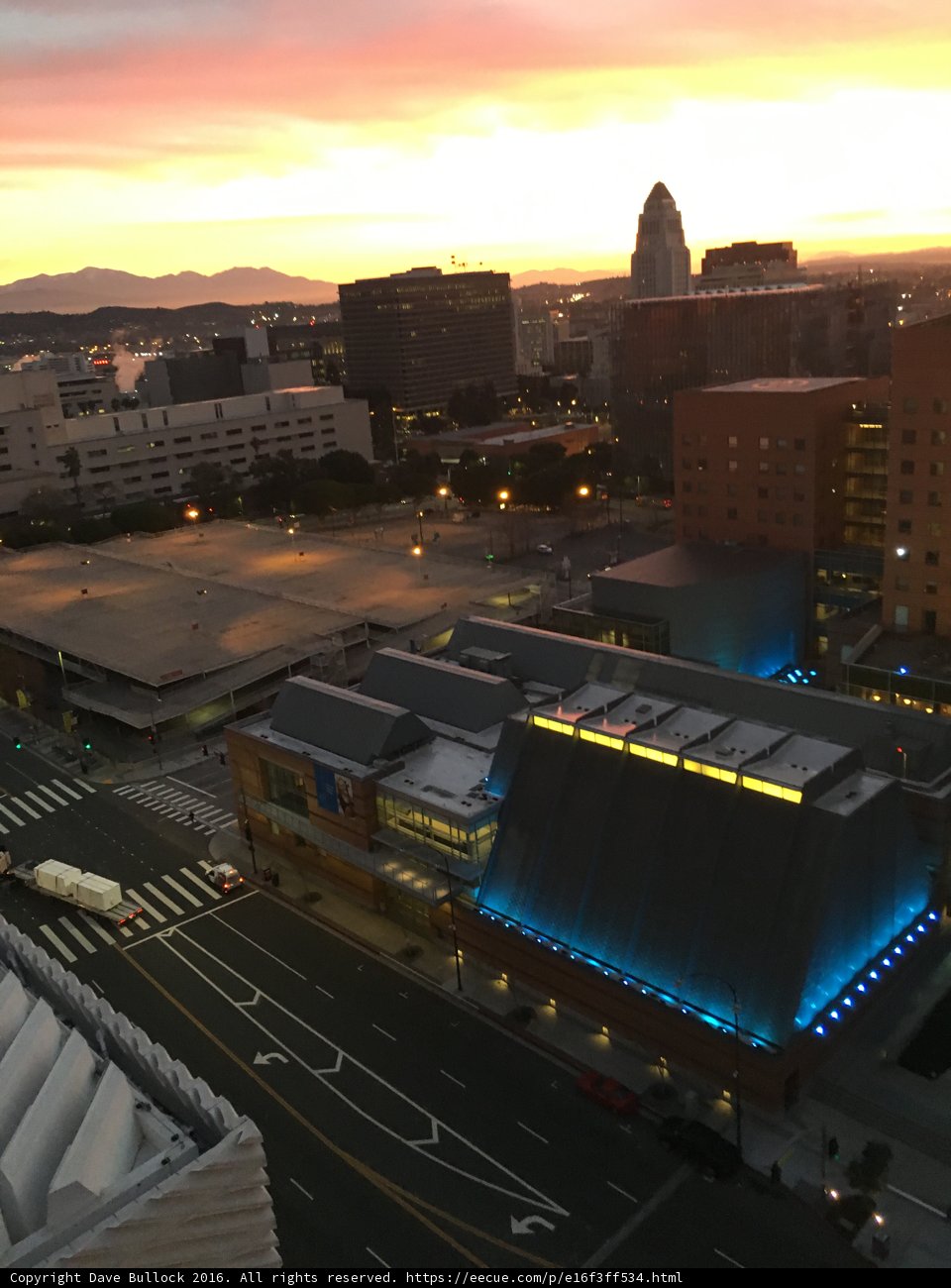 Sunset Over the Metropolis