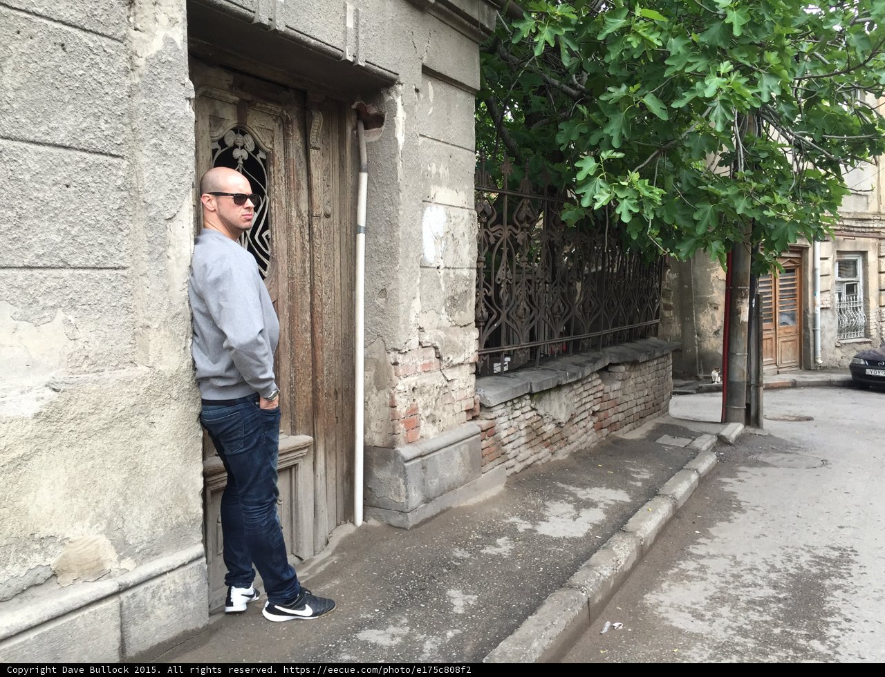 Standing in Old Tbilisi