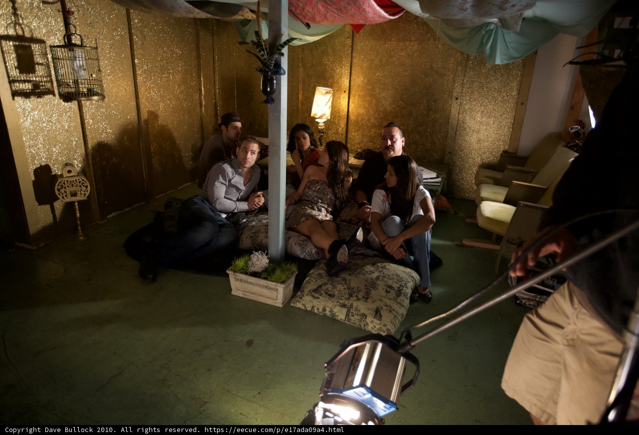 Relaxing in the Death Valley Room