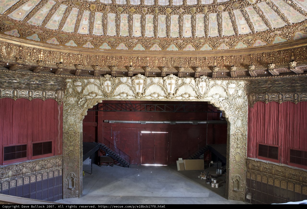 The Golden Hues of the Theater