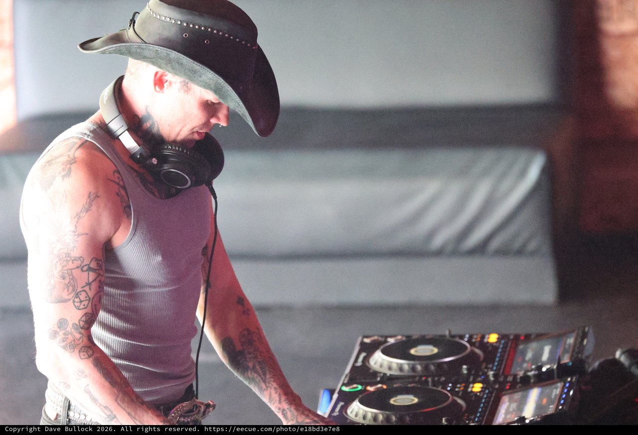 Tattooed DJ Spins at Wobbleland Festival 2026