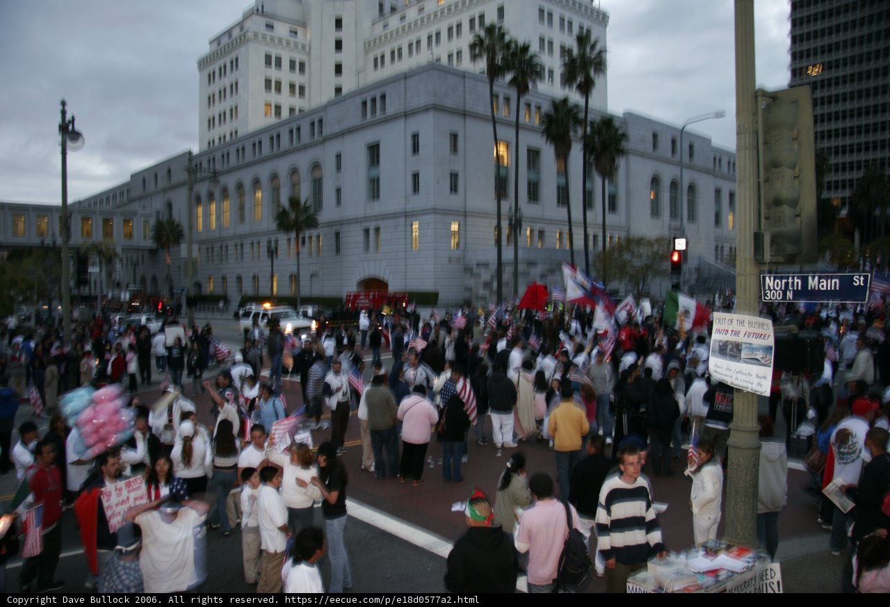 A Sea of People in the City