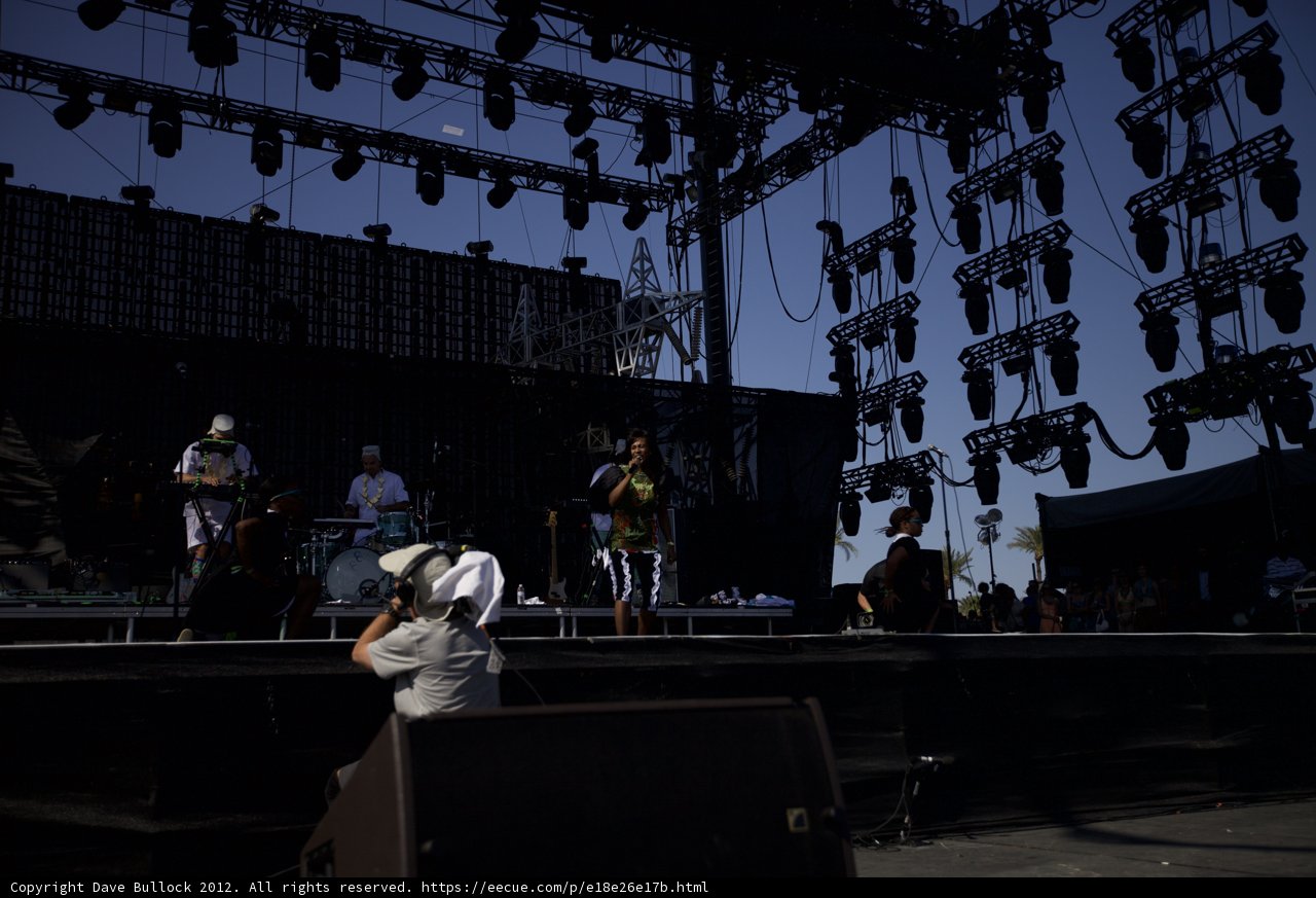 Santigold rocks the stage at Coachella 2012