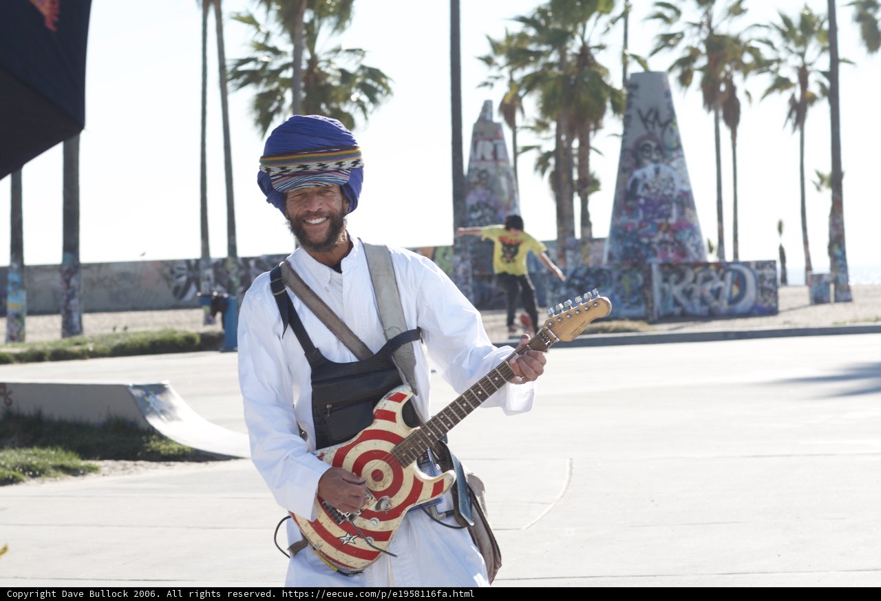 Turbaned Guitarist