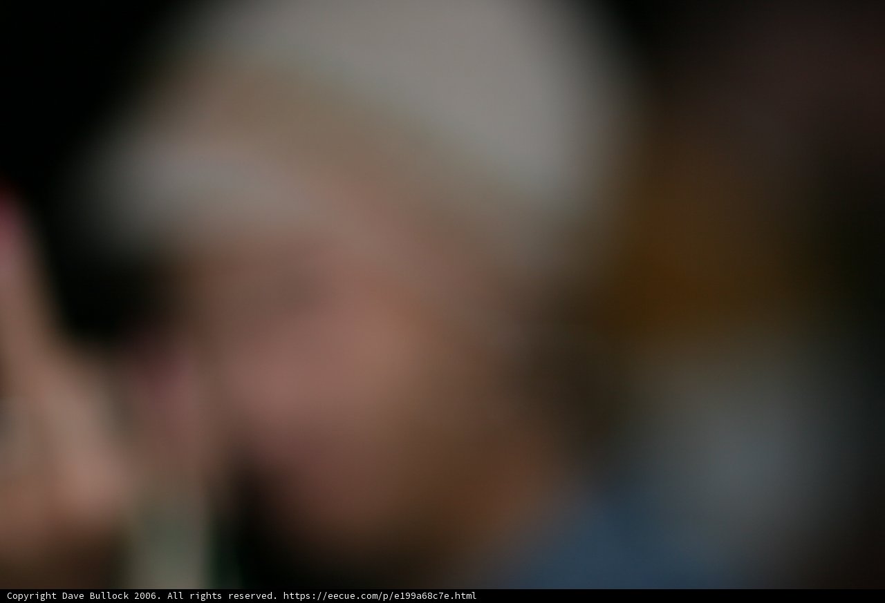 White Hat Blurred