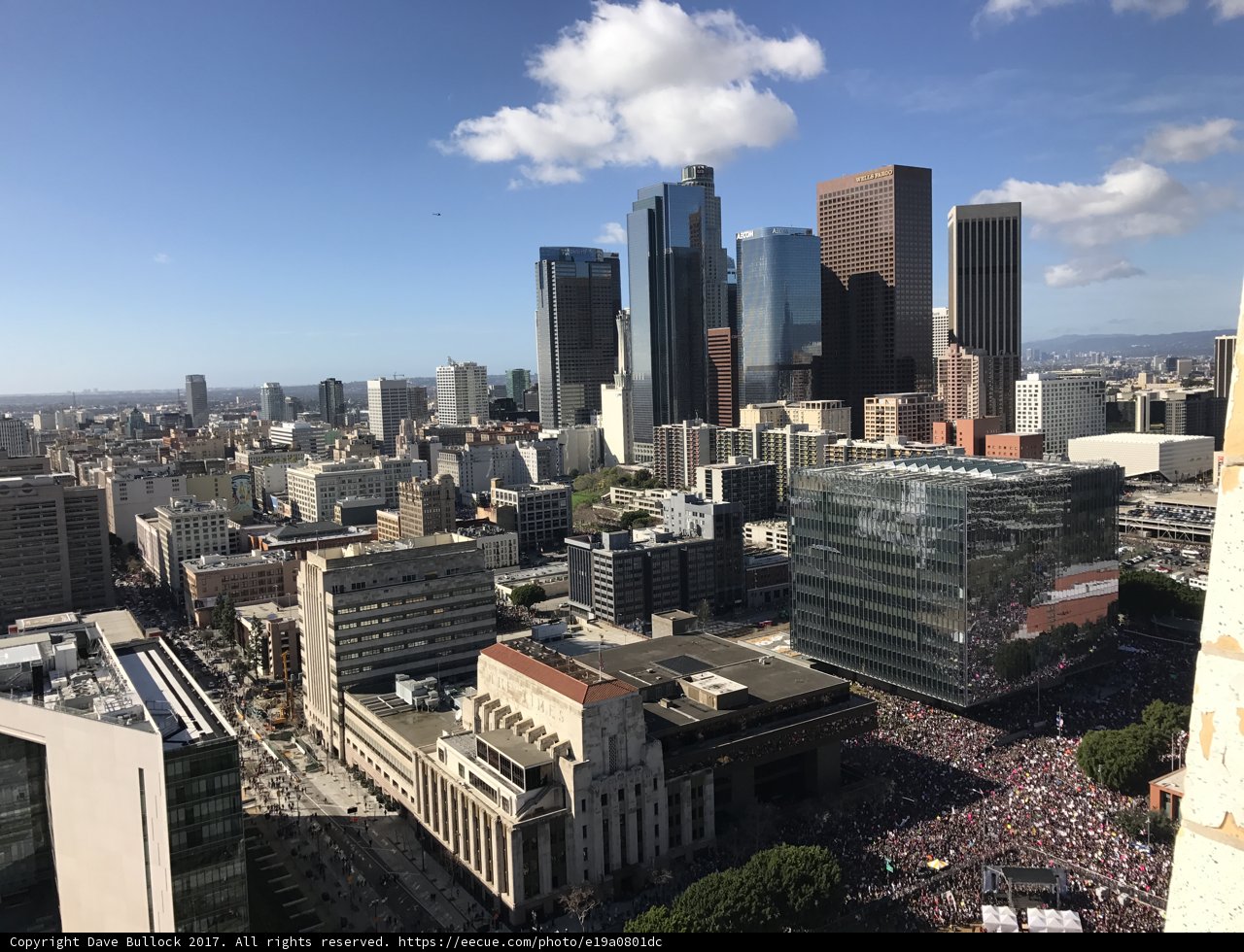 Views from Los Angeles City Hall