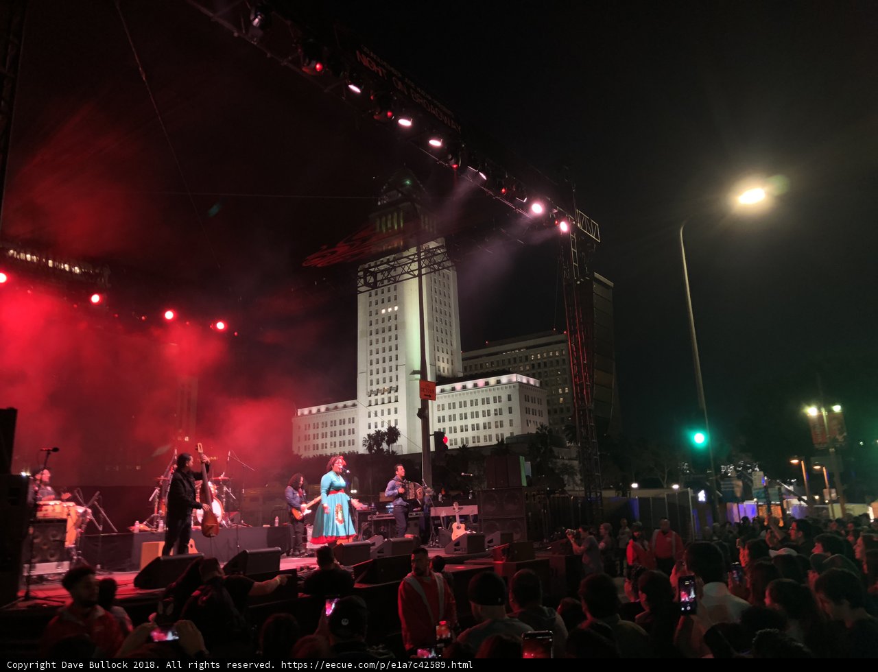 Rocking Under Urban Light