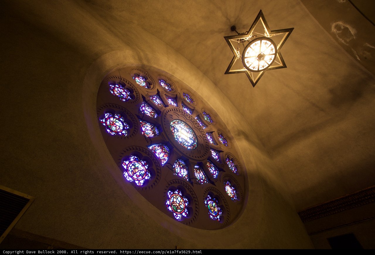 Star-studded Stained Glass Window