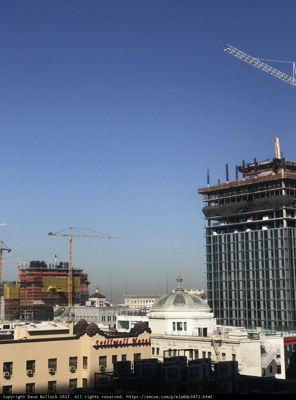 Sky-high View of Construction Site