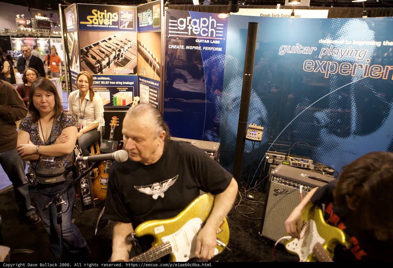 Dick Dale Shreds at 2008 NAMM Concert