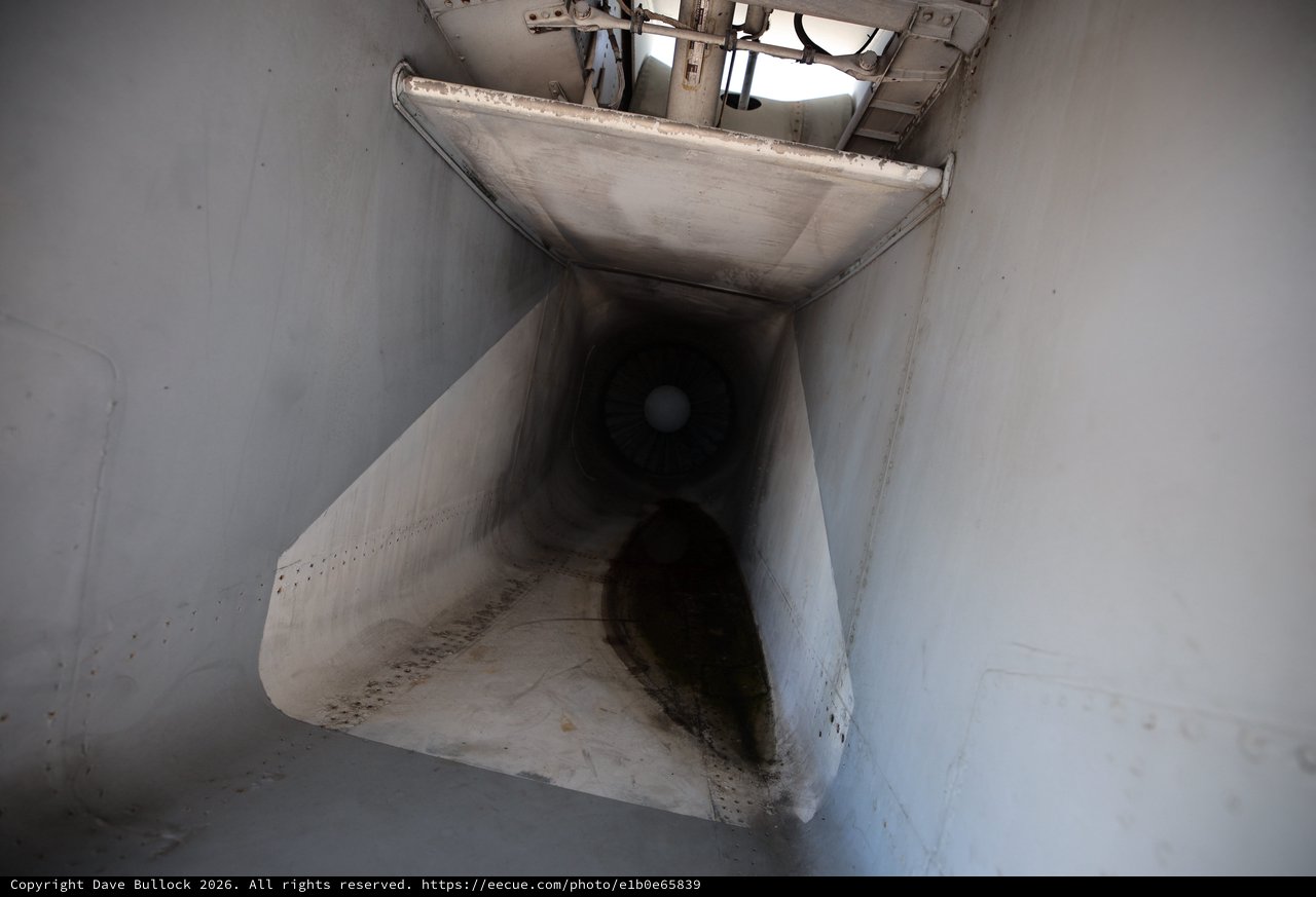 Weathered Toilet in USS Hornet Naval Vessel