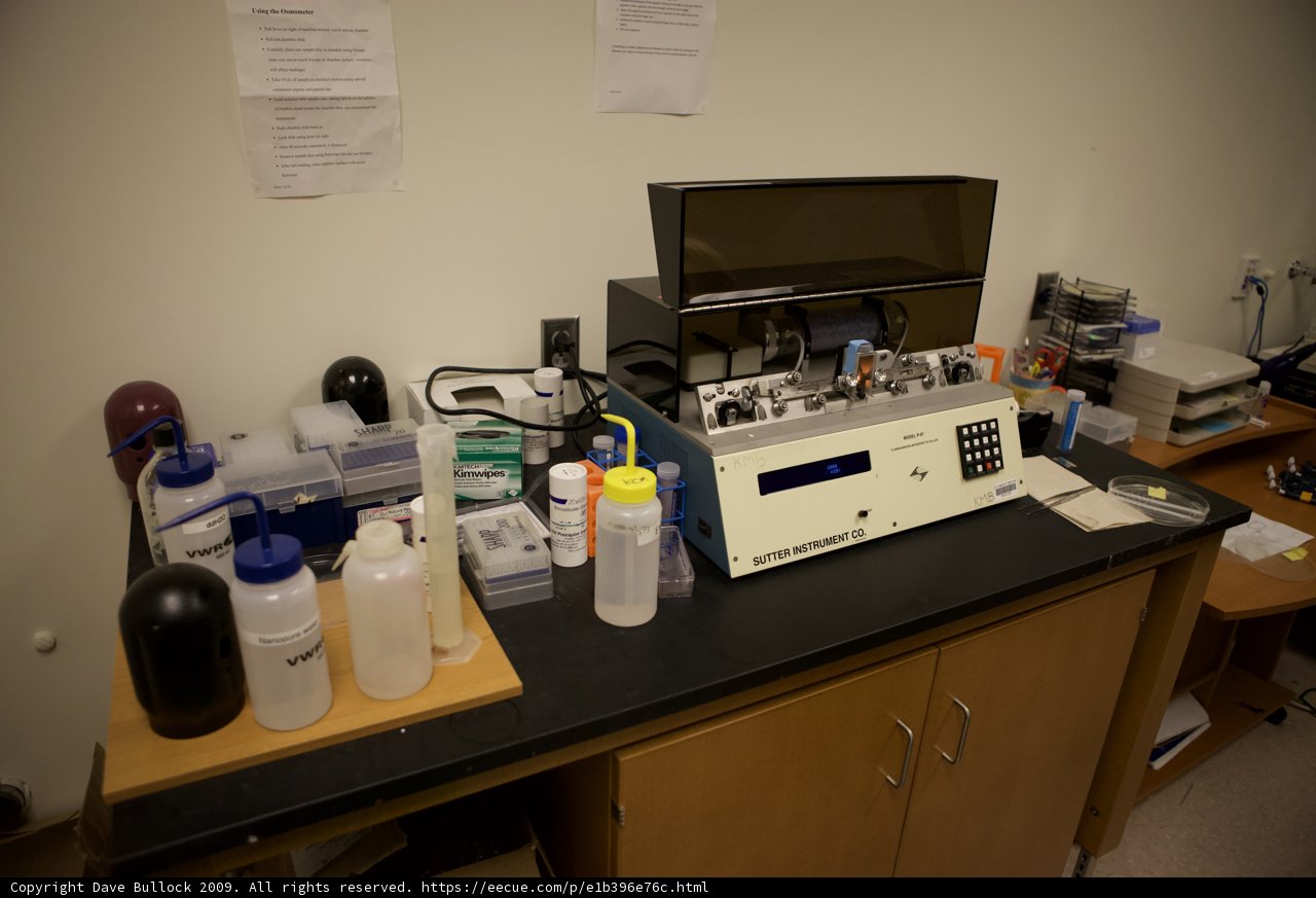 Lab Table Setup