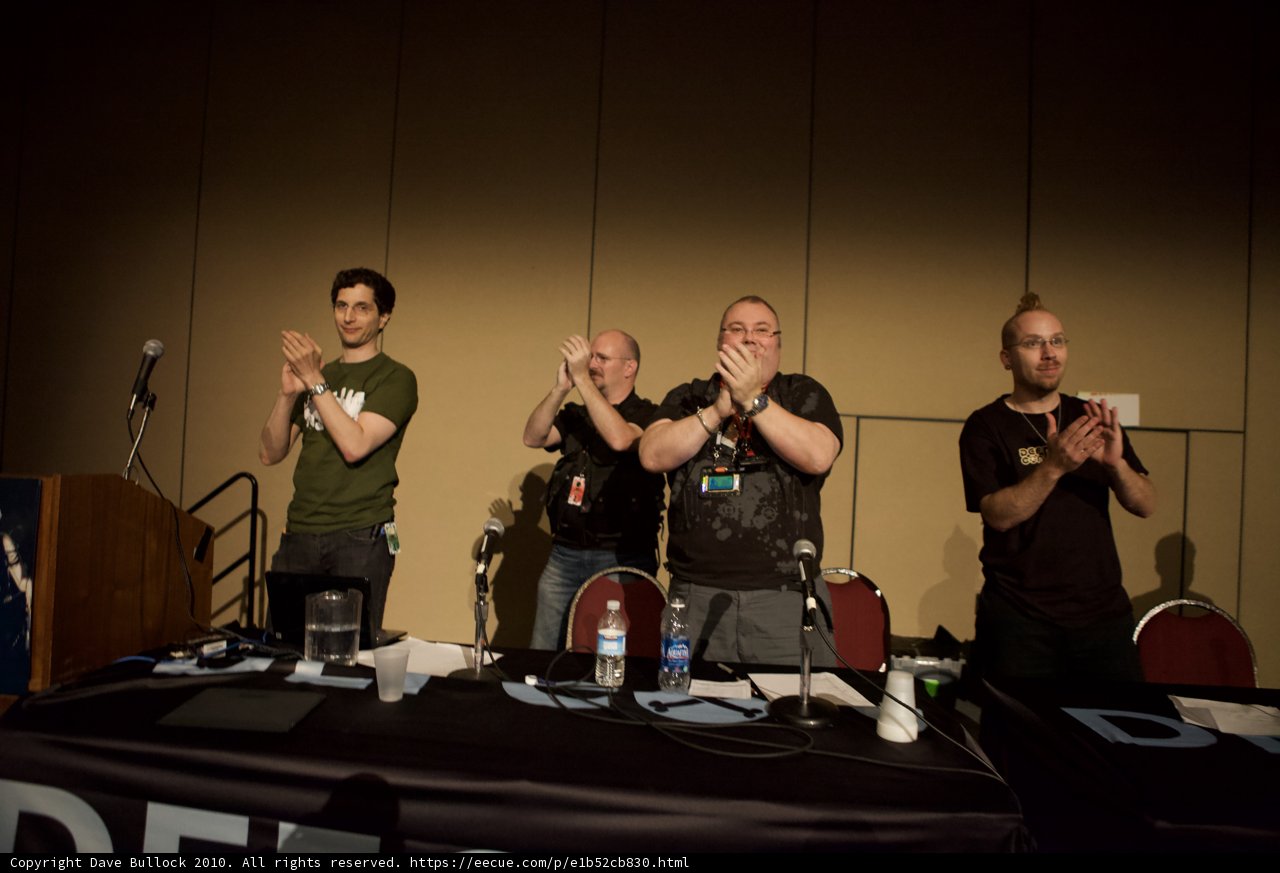 Crowd Goes Wild at Defcon 18 Performance