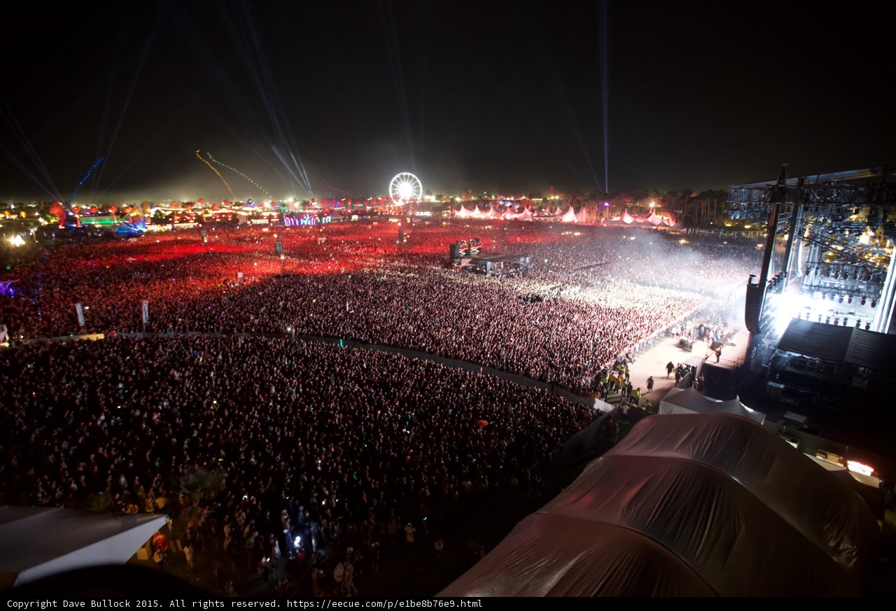 Nighttime Madness at Coachella