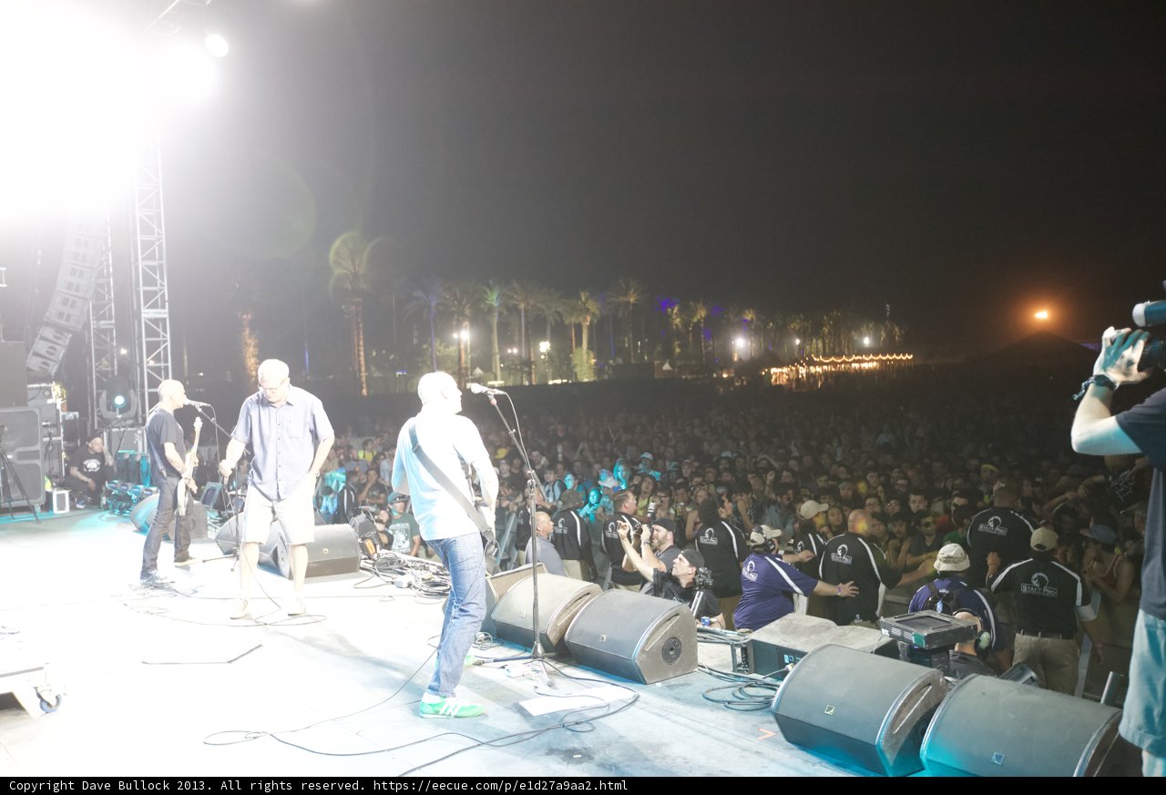 Concert performance under the night sky