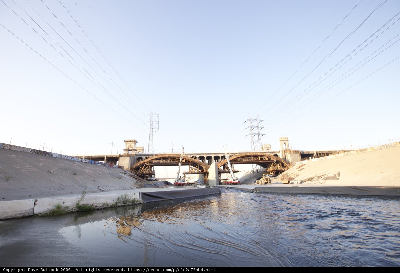 Canal Bridge in the Heart of LA
