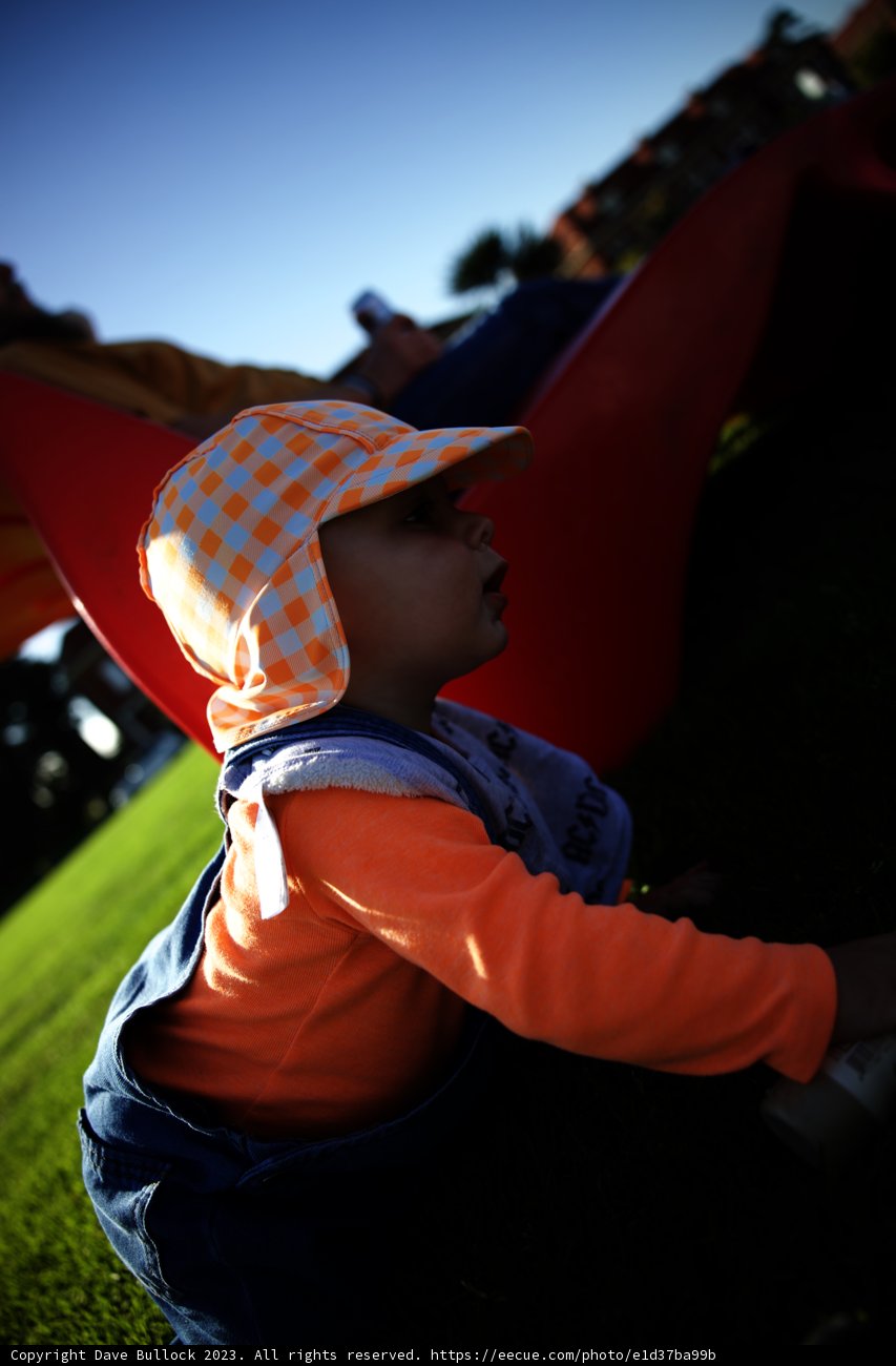 Joyful Playtime Under the Blue Sky