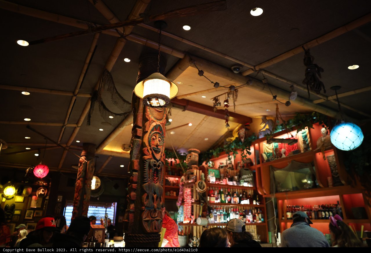 The Illuminated Pub of Disneyland Hotel