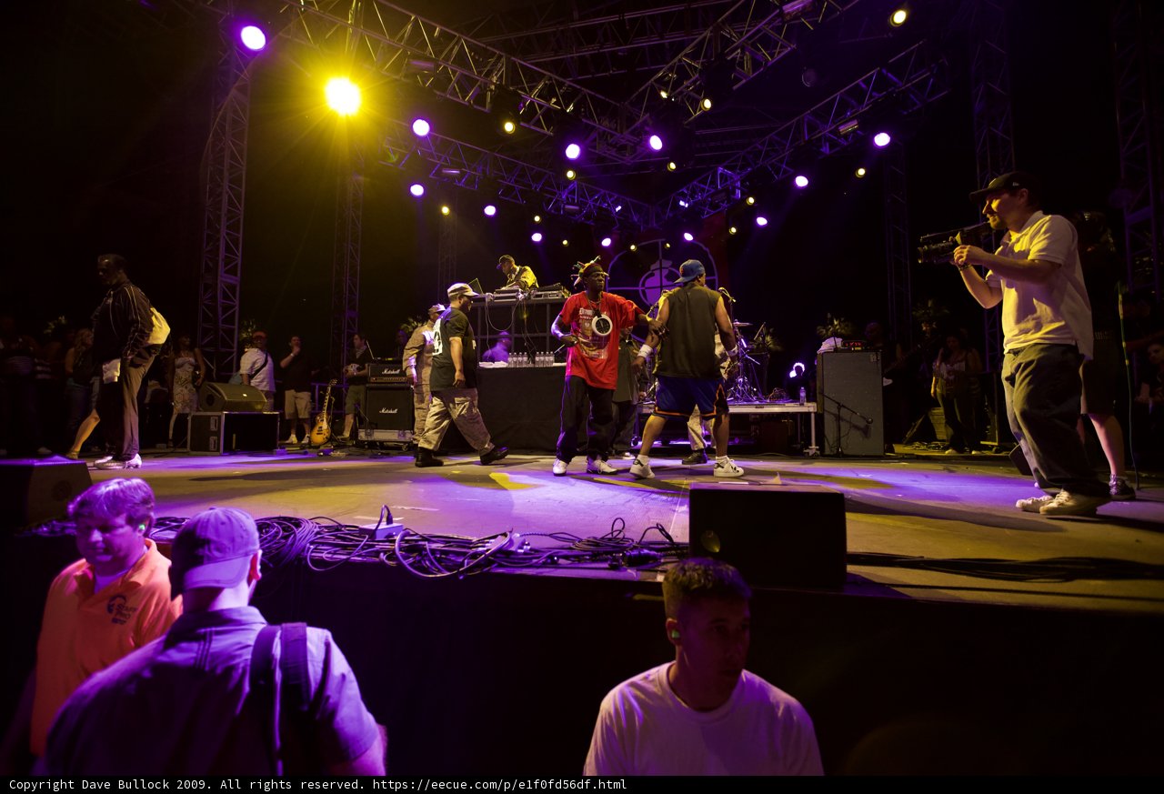 Flavor Flav and the Crowd Rock Coachella 2009!