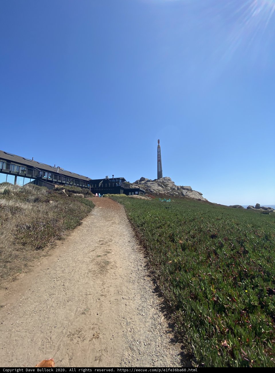 A View of Jenner Lighthouse from the Hilltop