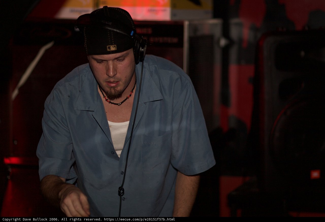 Blue-Hatted DJ
