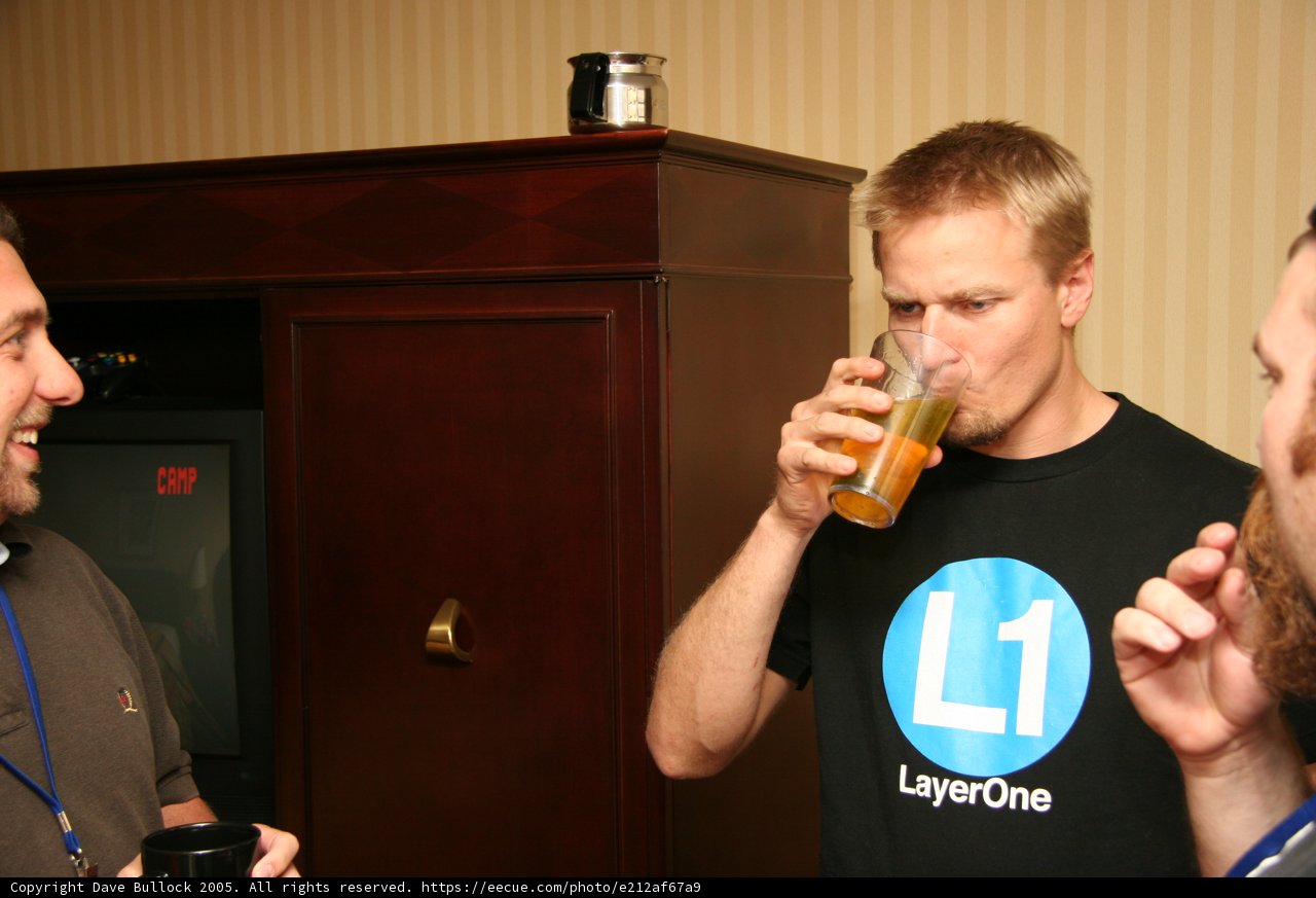 Man Enjoying a Cold Beer