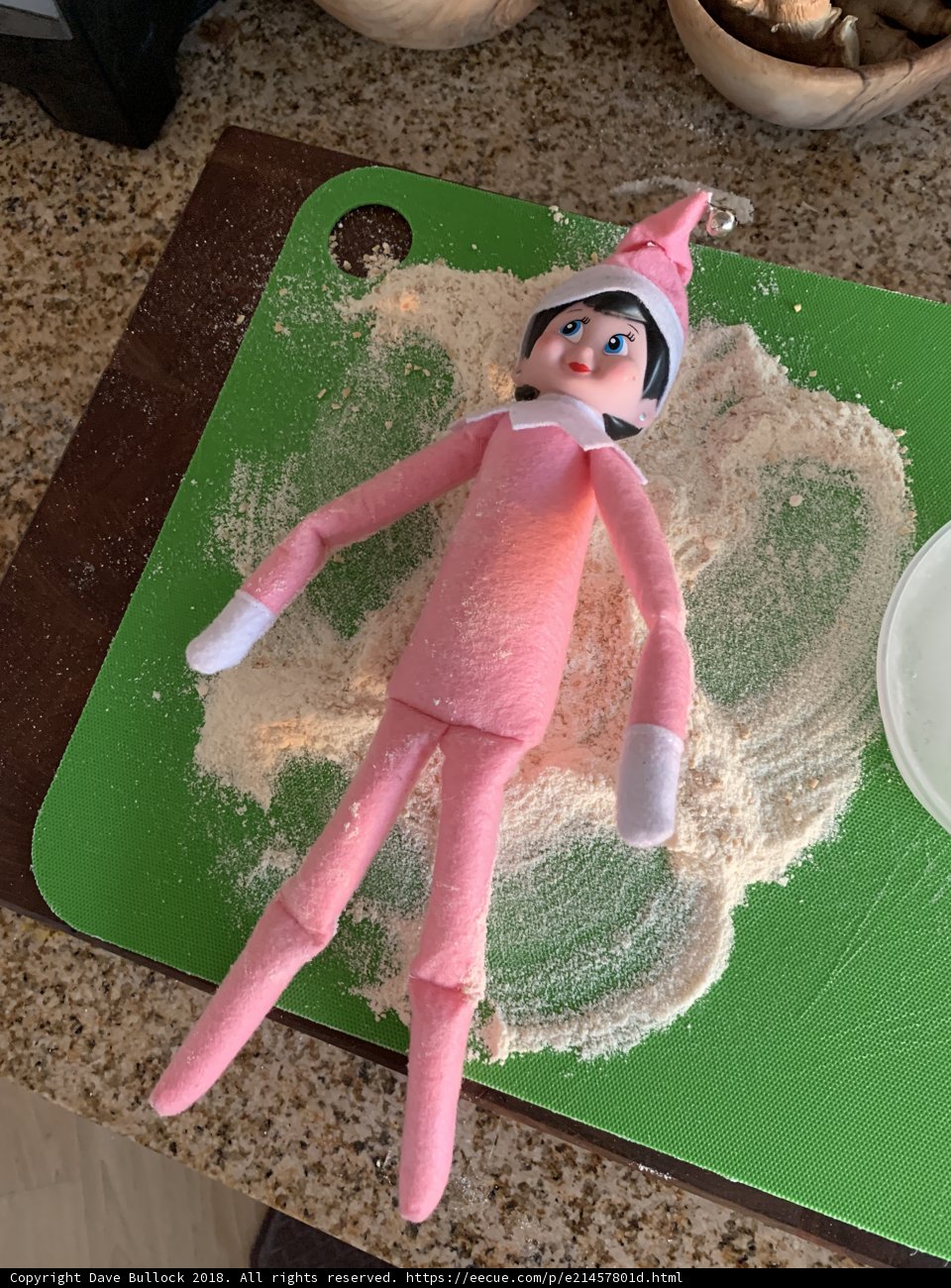 Elf on the Shelf Gets Her Bake On