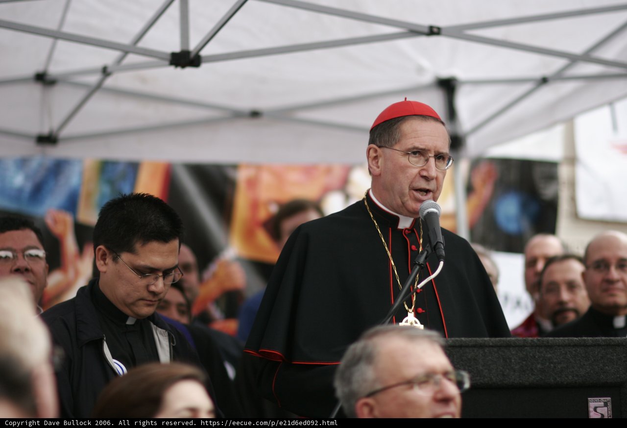 Cardinal Daniel DiNardo Speaks at Ceremony