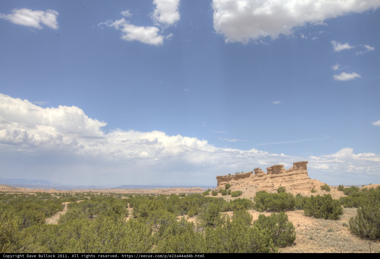 Majestic Desert Rock Formation