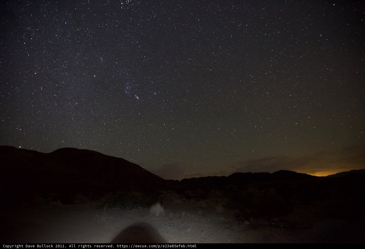 Milky Way embraces the desert sky