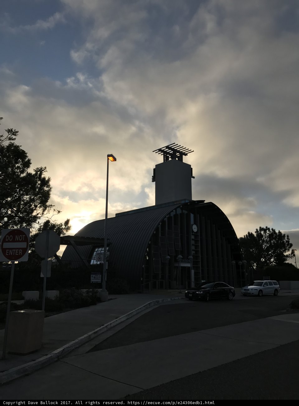 Clock Tower at Sunset