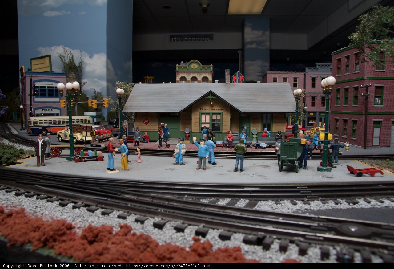 Busy Terminal at the Train Station